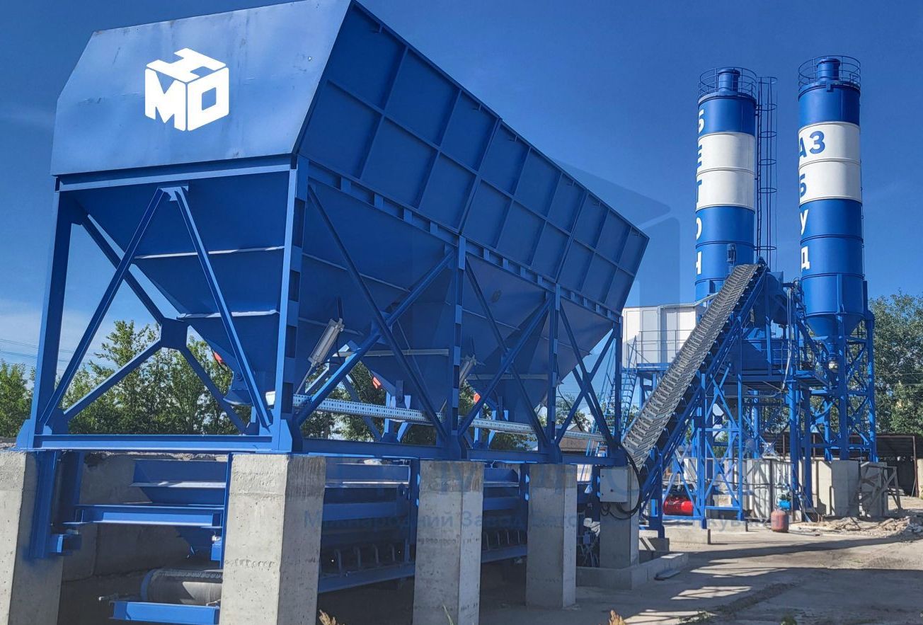 АБЗУ-70 (Автоматичний Стаціонарний Бетонний Вузол) - 1